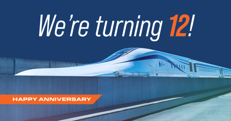 Celebrating 12 Years - Northeast Maglev