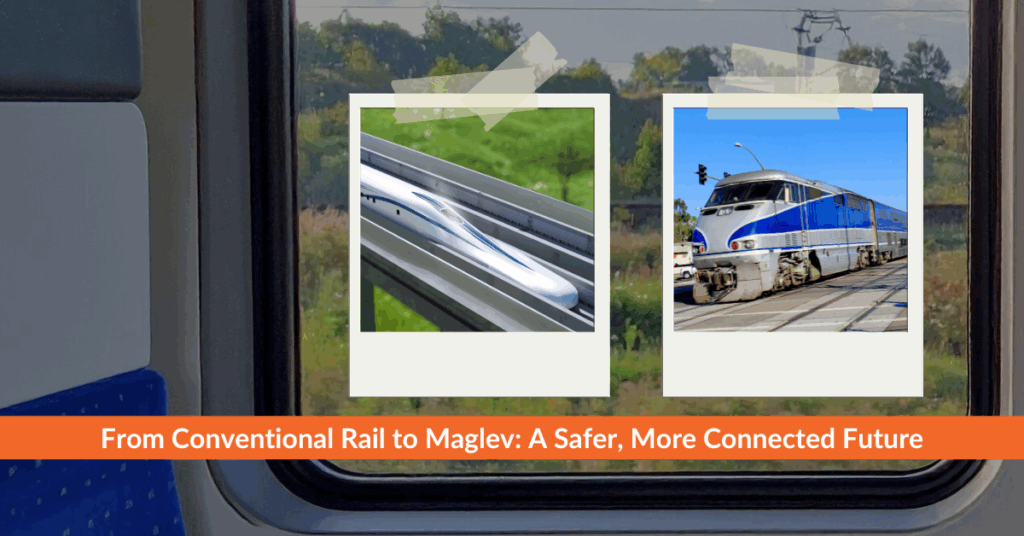 From Conventional Rail to Maglev: A Safer, More Connected Future