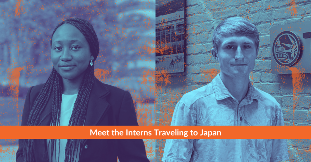 Northeast Maglev's internship opportunity with JR Central sends two local interns, pictured above, to Japan.